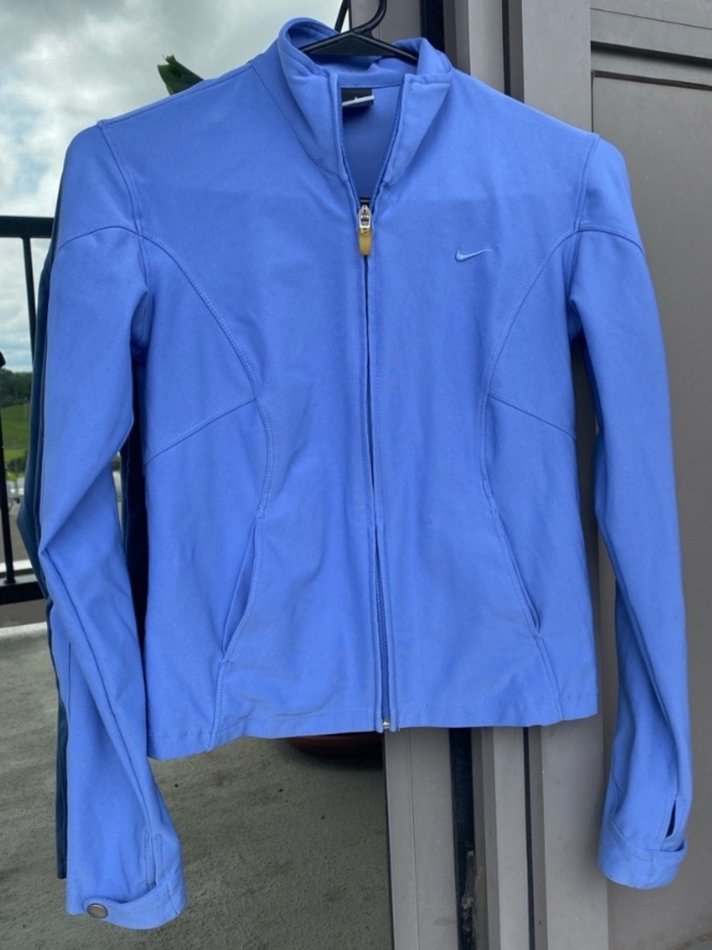 Nike Light Blue Full-Zip Training Jacket - XS